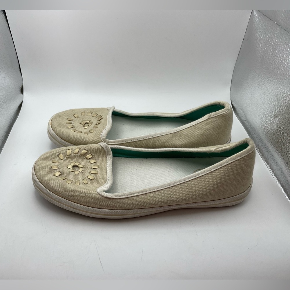 Jack Rogers women’s tan loafers size 7